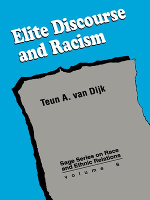 cover image of Elite Discourse and Racism